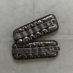 EQUIPT Uwraps Black Ankle Weights 1.5 lb Each